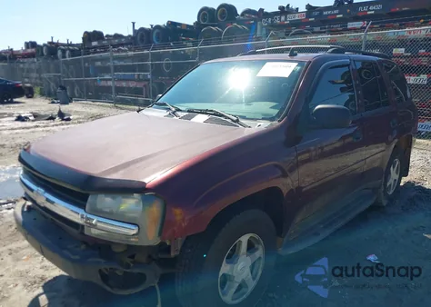 2006 Chevrolet Trailblazer Ls из США, поврежденный, VIN 1GNDS13S962182042